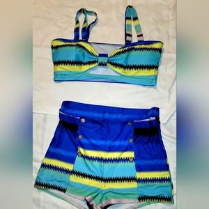 swimsuit short set